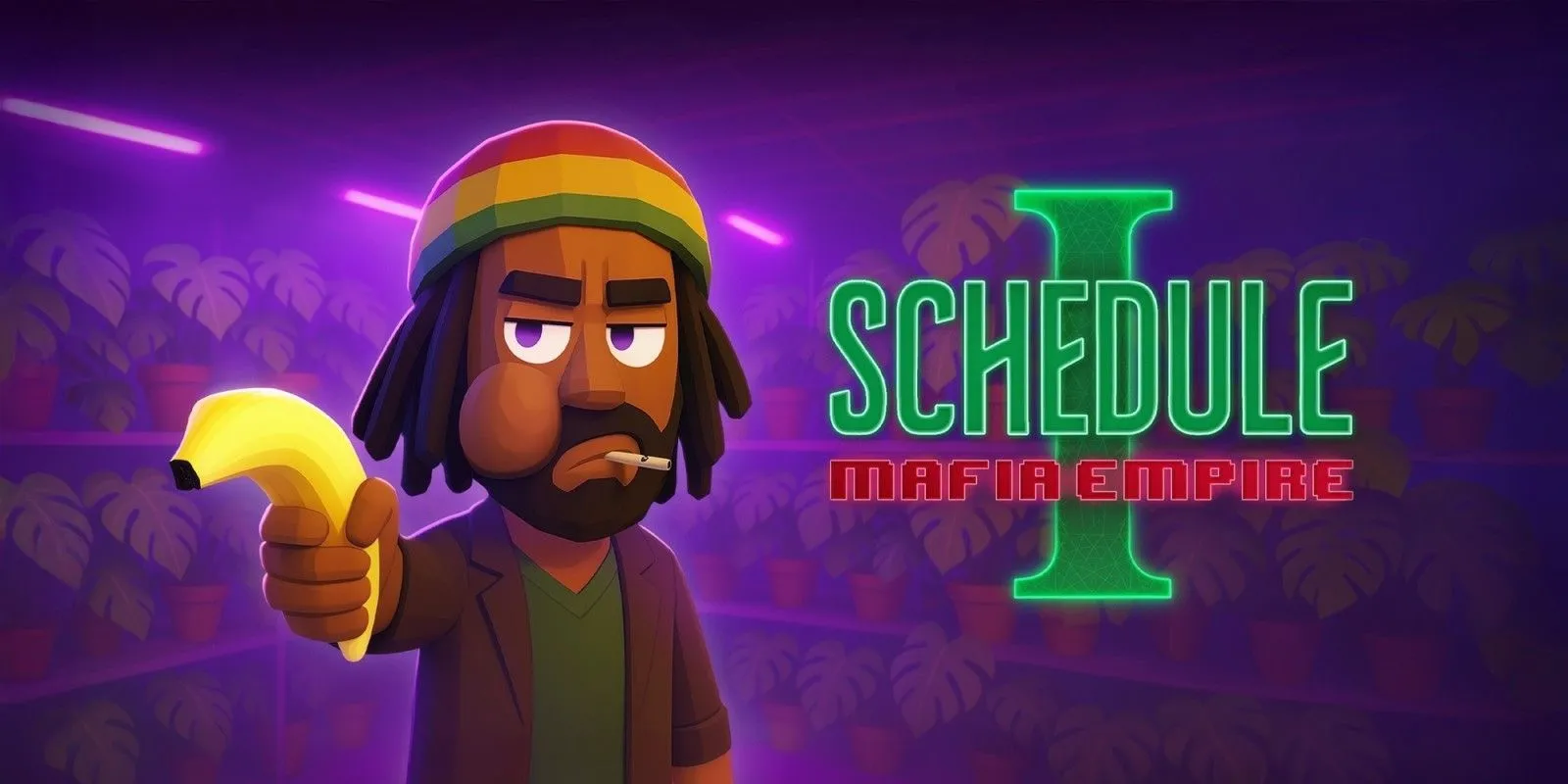 Ảnh bìa chính của tựa game &quot;SCHEDULE I - MAFIA EMPIRE&quot; trên Nintendo eShop, có thiết kế tương đồng với game gốc, dễ gây nhầm lẫn cho người mua.