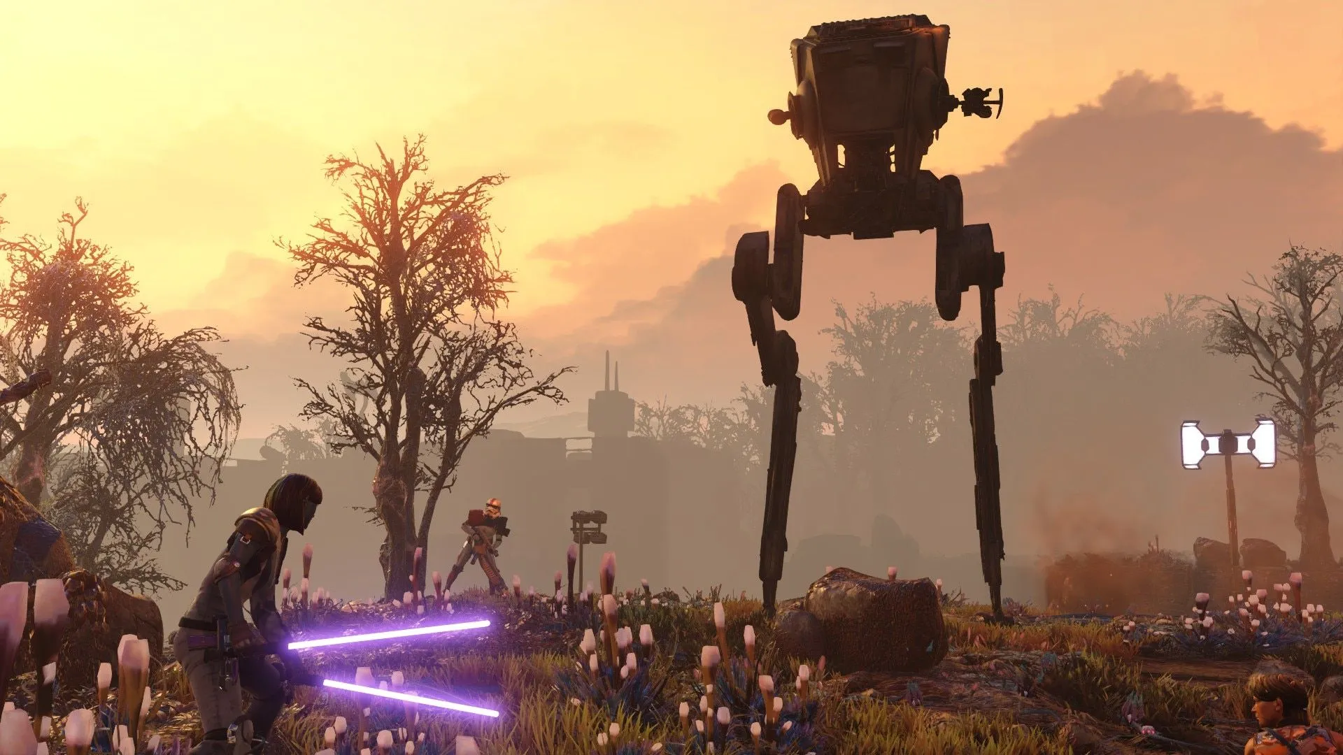 AT-ST, cỗ máy chiến tranh biểu tượng của Star Wars, được mod vào game chiến thuật XCOM 2: War of the Chosen.