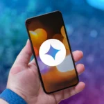 Biểu tượng ứng dụng Gemini của Google trên điện thoại Android, đại diện cho sự thay thế Google Assistant