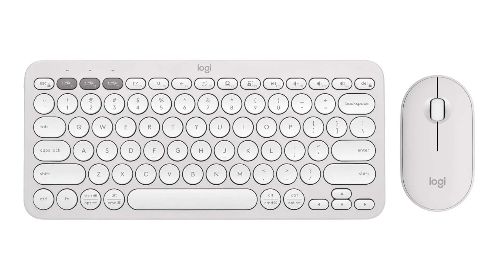 Bộ bàn phím và chuột không dây Logitech, tăng cường sự thoải mái khi làm việc.