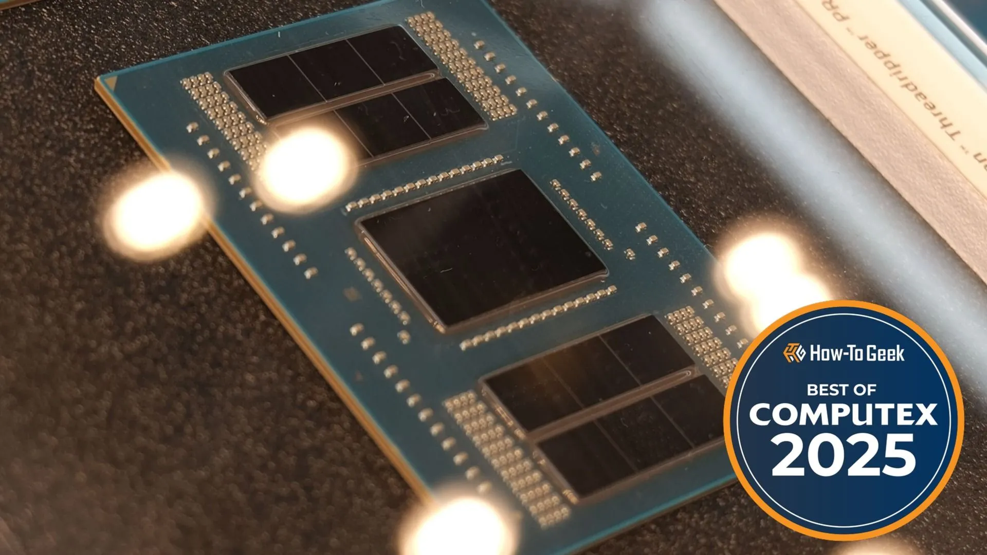 Bộ vi xử lý AMD Threadripper 9000 Zen 5 mạnh mẽ trưng bày tại Computex 2025