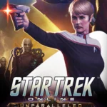 Cảnh chiến đấu không gian hoành tráng trong game Star Trek Online, tàu vũ trụ Federation khai hỏa