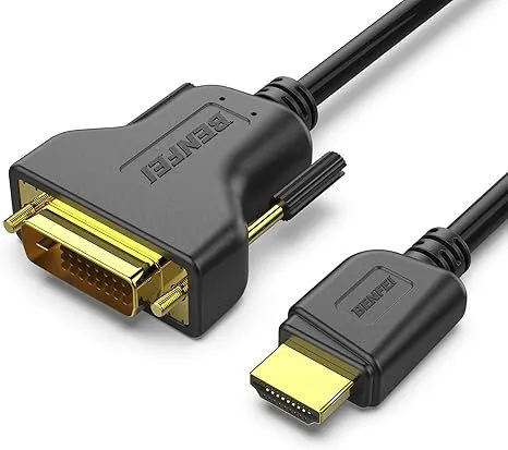 Cáp chuyển đổi HDMI sang DVI hỗ trợ kết nối màn hình cũ với PC mới