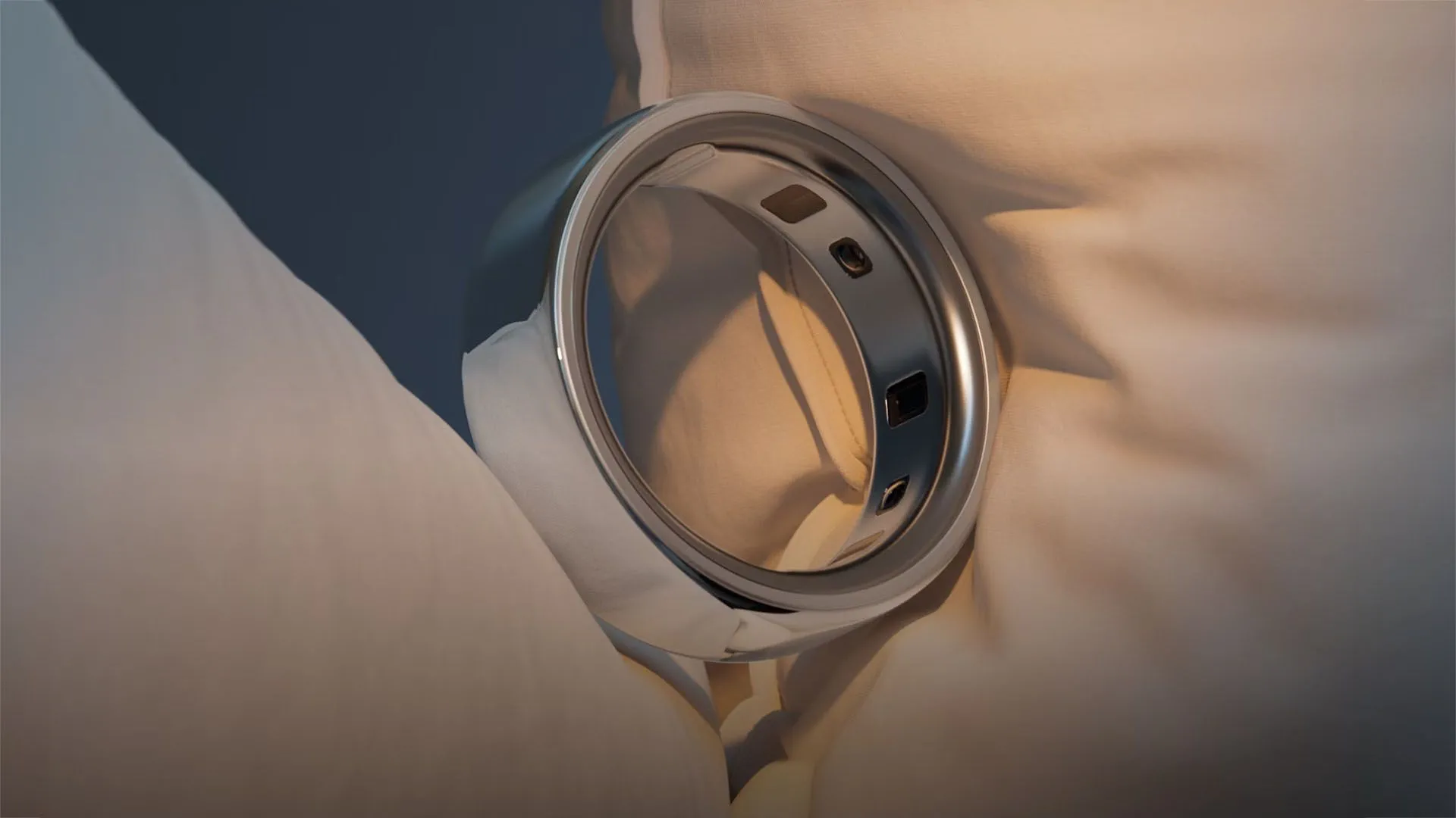 Chiếc nhẫn thông minh Oura Ring, một thiết bị hỗ trợ theo dõi giấc ngủ.