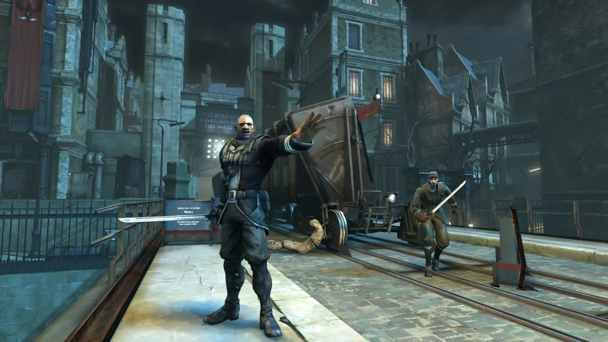Corvo Attano trong thế giới whalepunk u ám của Dishonored