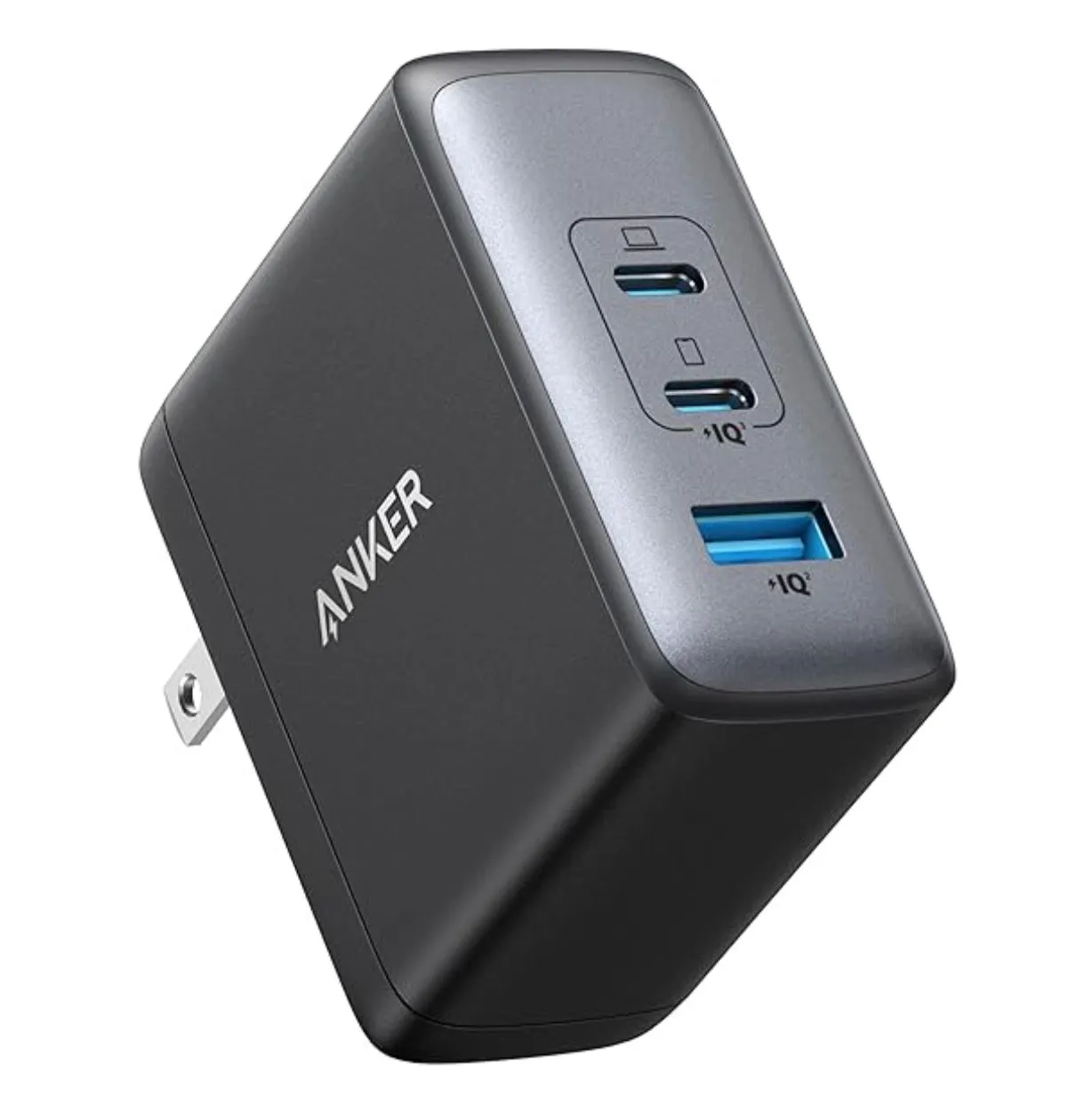 Cục sạc Anker 100W GaN, nhỏ gọn và mạnh mẽ cho nhiều thiết bị.