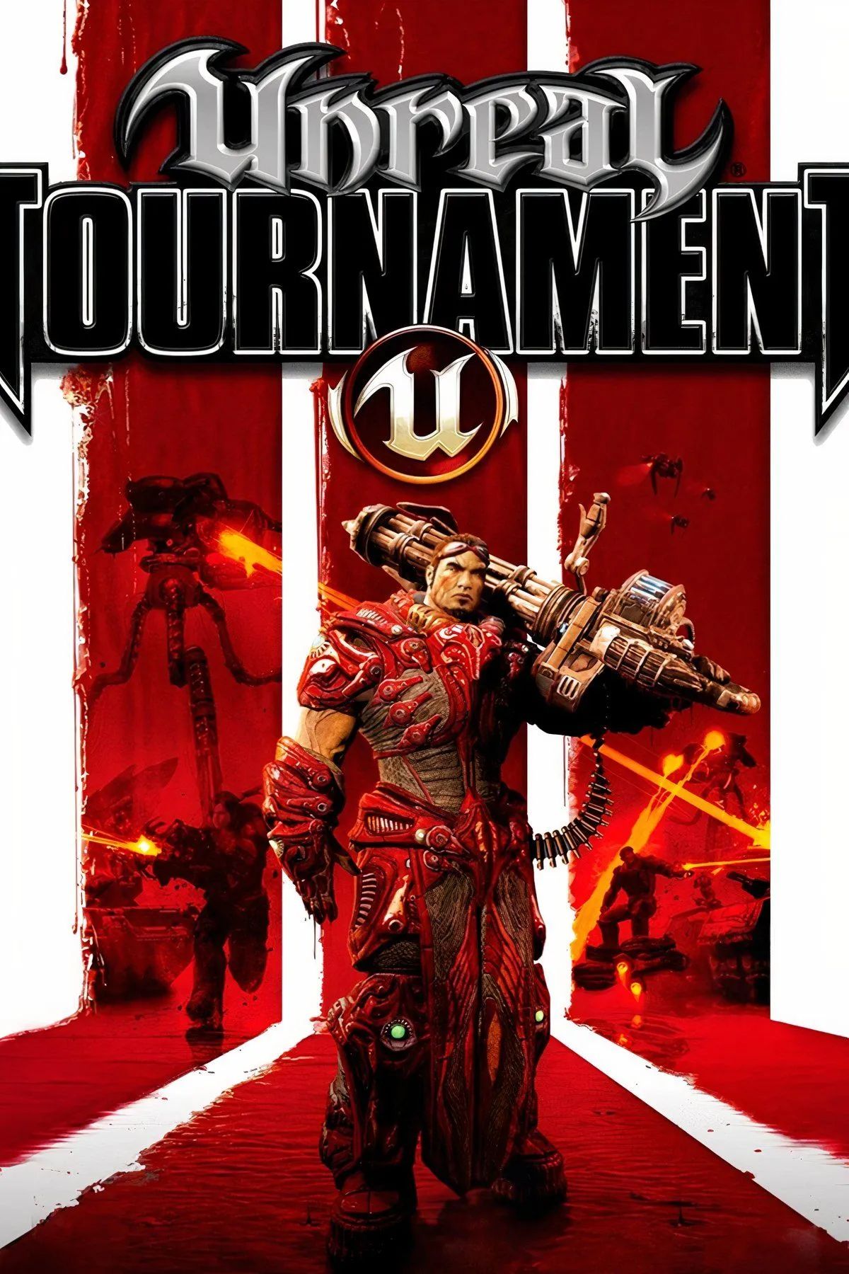 Đồ họa chiến trường trong Unreal Tournament chạy trên Mac.