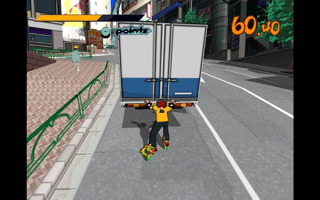 Game Jet Set Radio của Dreamcast chạy trên Steam Deck với độ phân giải gấp 3 lần gốc
