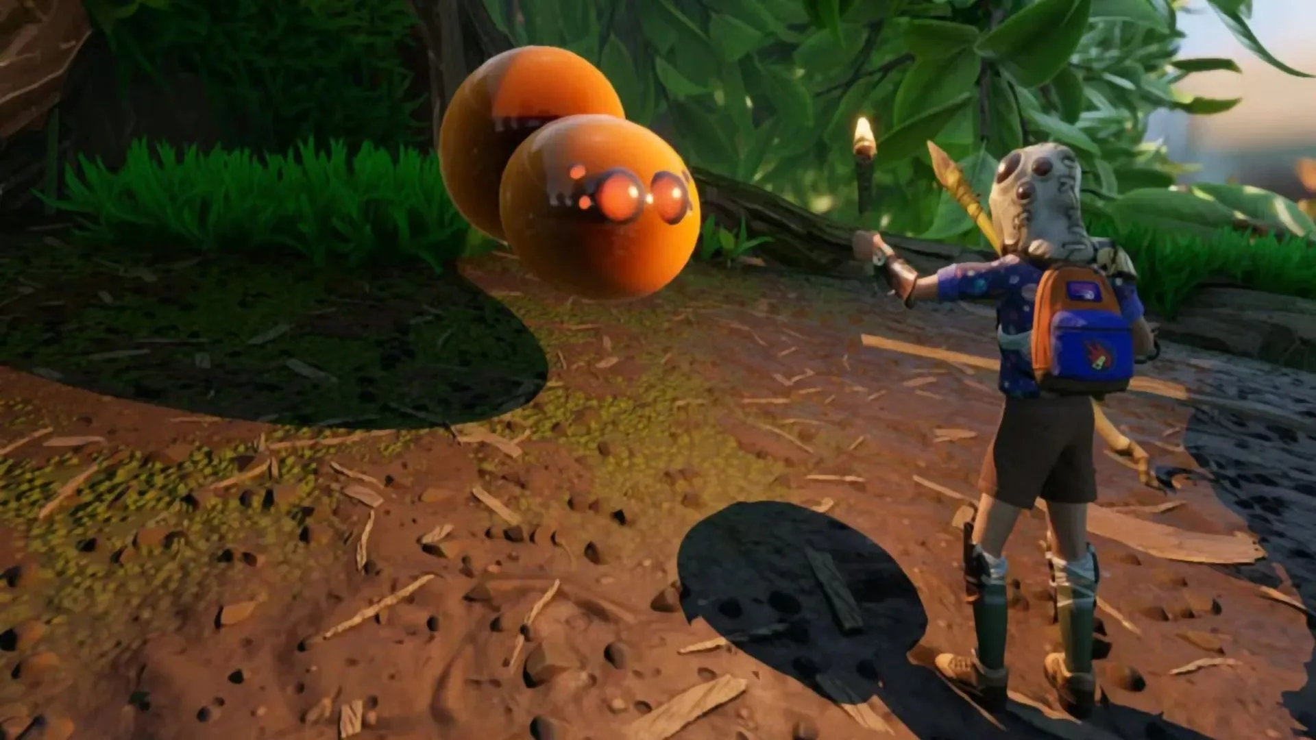 Giao diện cài đặt chế độ Arachnophobia trong game Grounded, hỗ trợ người sợ nhện