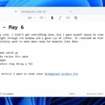 Giao diện Notepad mới hỗ trợ định dạng Markdown và thanh công cụ tiện lợi trên Windows 11