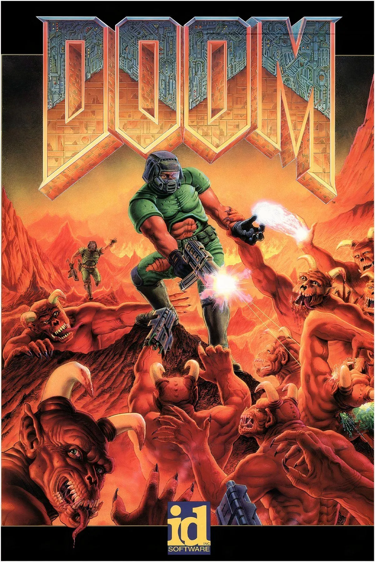 Giao diện trò chơi Doom cổ điển được tối ưu cho Mac qua GZDoom.