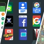 Giao diện tùy chỉnh biểu tượng ứng dụng Android với nhiều phong cách khác nhau
