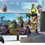 Giao diện Xbox Cloud Gaming trên nhiều thiết bị khác nhau, thể hiện tính linh hoạt của nền tảng chơi game đám mây Xbox.