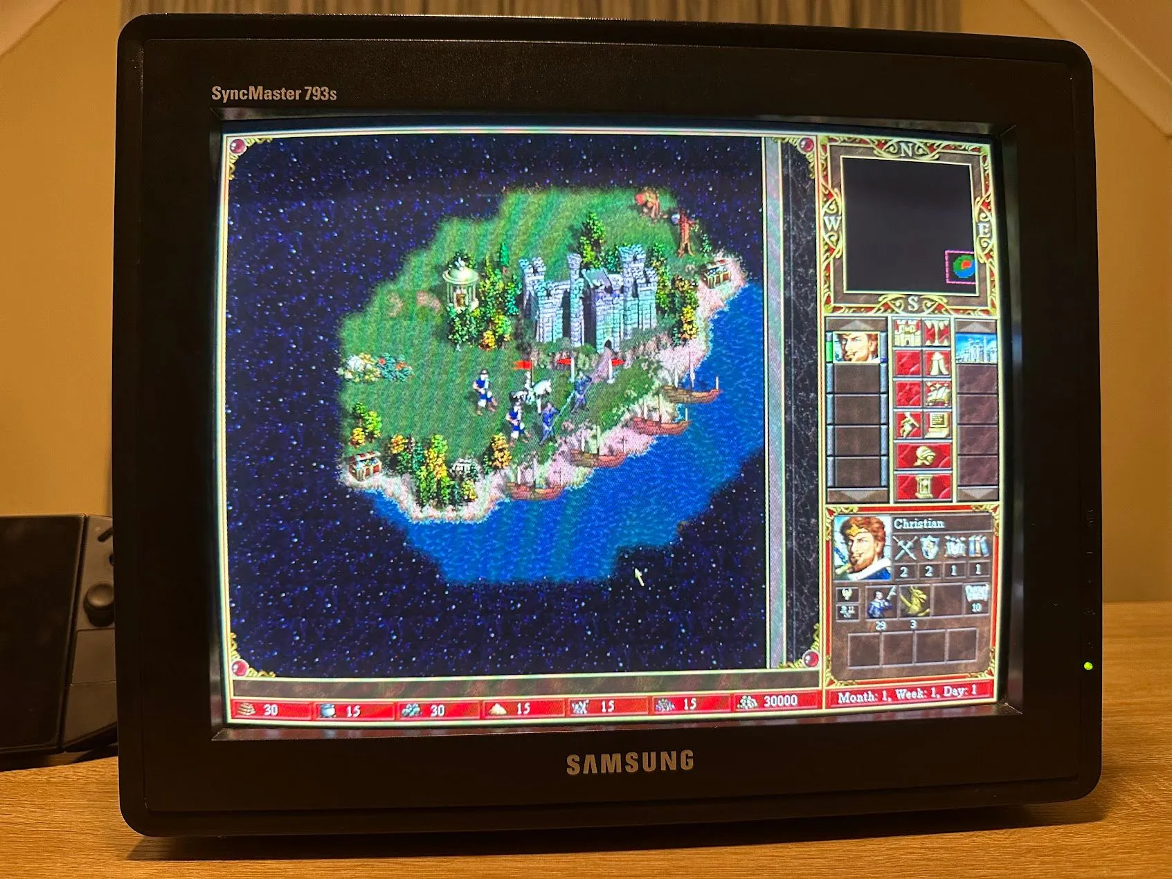 Heroes of Might and Magic III tái hiện hoàn hảo trên màn hình CRT