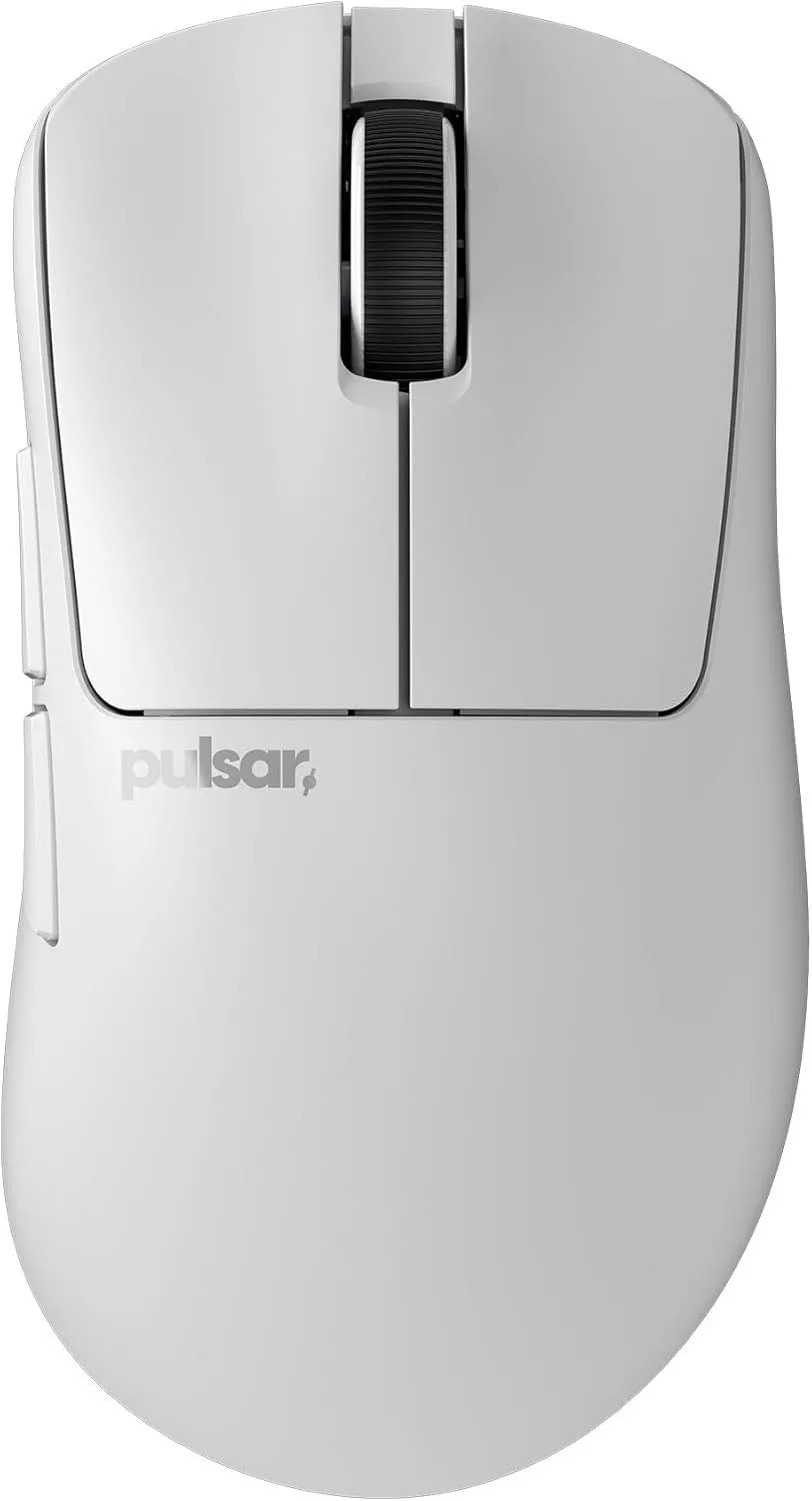 Hình ảnh chuột gaming Pulsar Xlite V3, nổi bật với thiết kế công thái học và trọng lượng nhẹ.