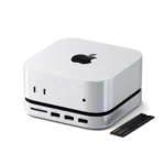 Hub Satechi Mac Mini M4 Stand & Hub cho phép mở rộng kết nối và lưu trữ