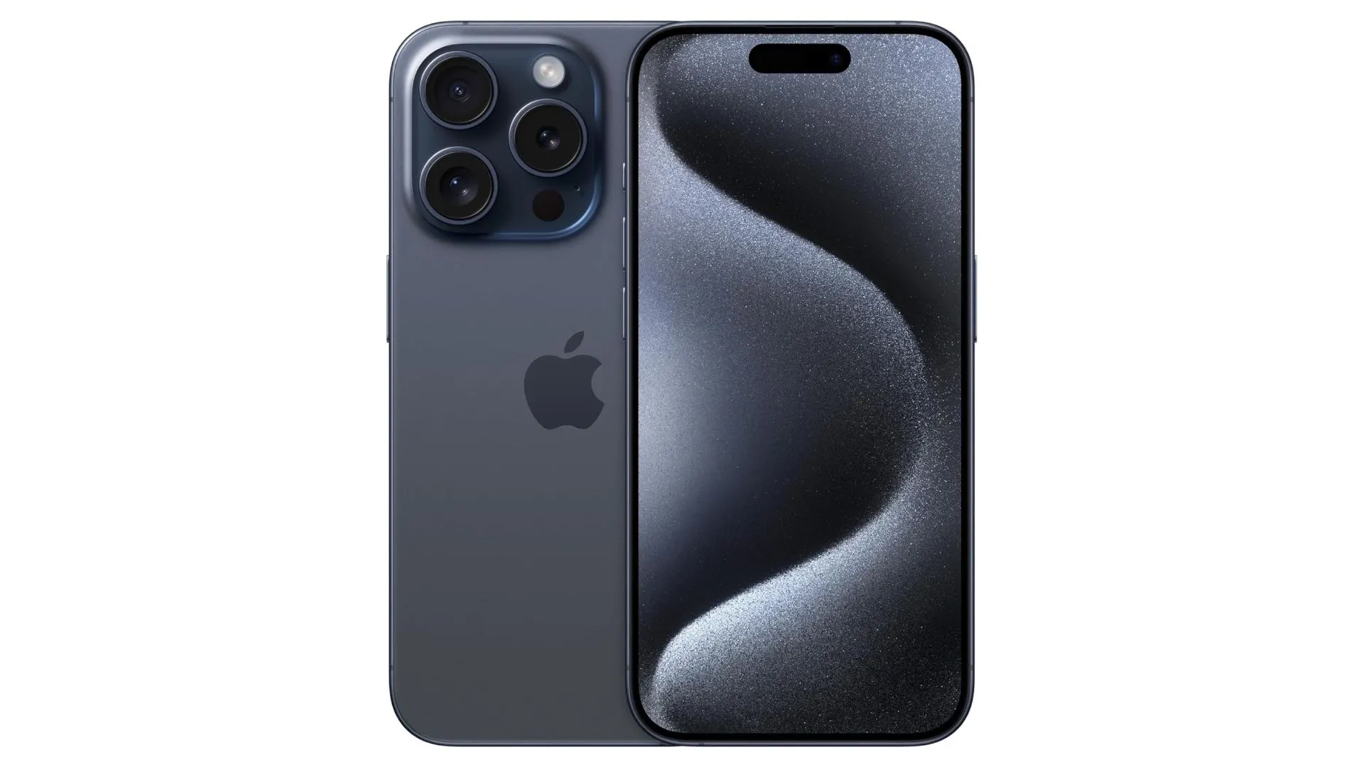 iPhone 15 Pro toát lên vẻ sang trọng với màu Xanh Titan.
