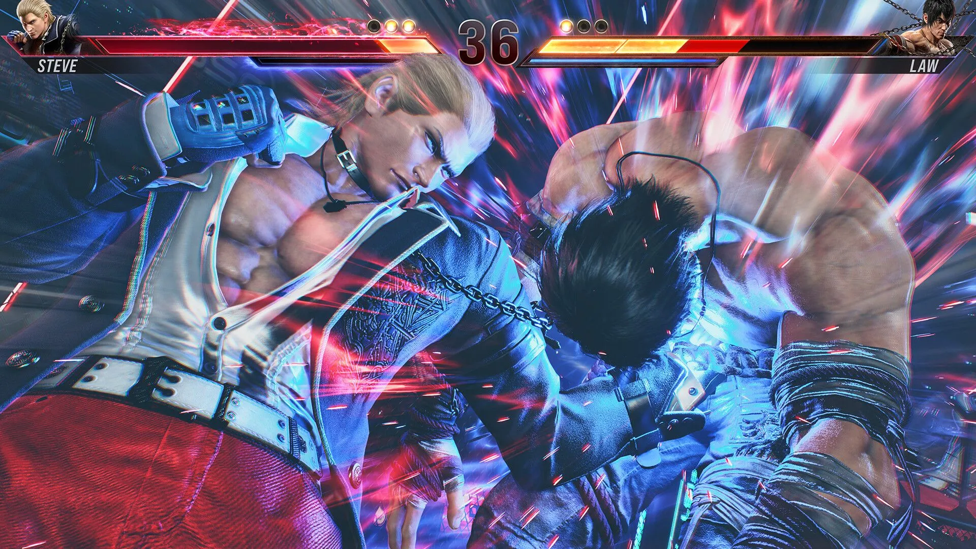 Khoảnh khắc chiến đấu mãn nhãn của Steve Fox và Marshall Law trong Tekken 8