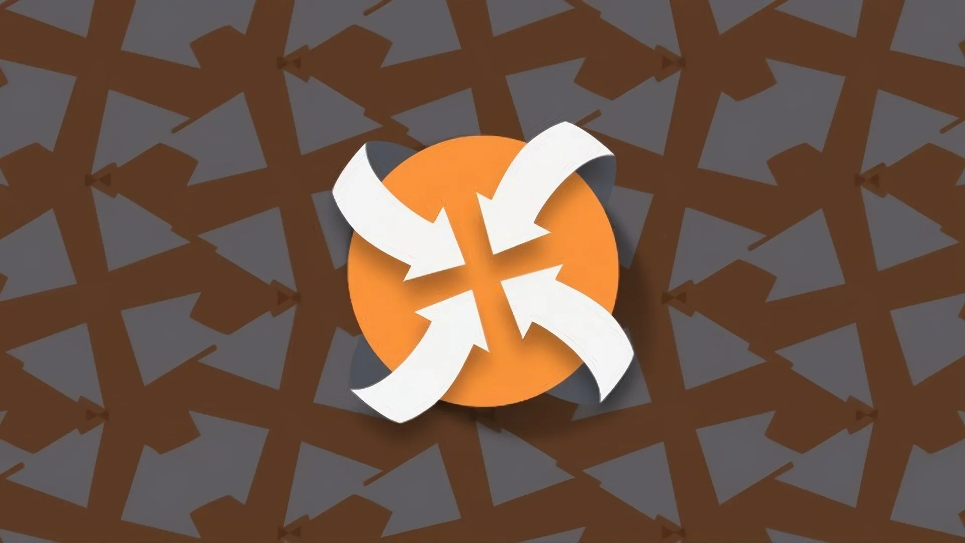 Logo Nexus Mods với các mũi tên xung quanh