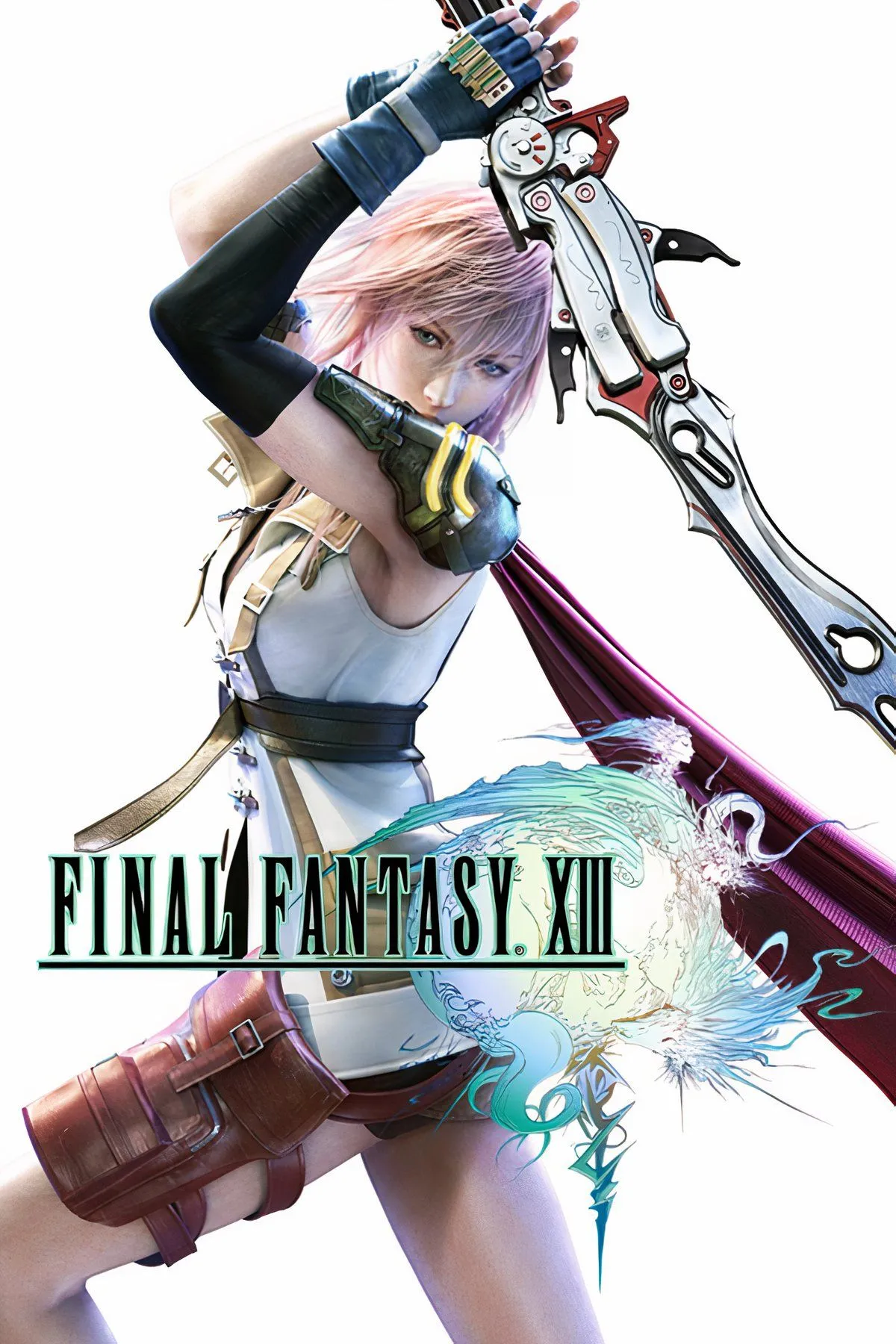 Màn hình chơi Final Fantasy 13 trên Chromebook Plus, cho thấy giao diện và chất lượng đồ họa.