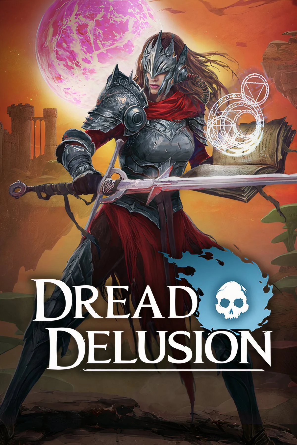 Màn hình gameplay Dread Delusion trên Chromebook Plus, thể hiện đồ họa độc đáo.