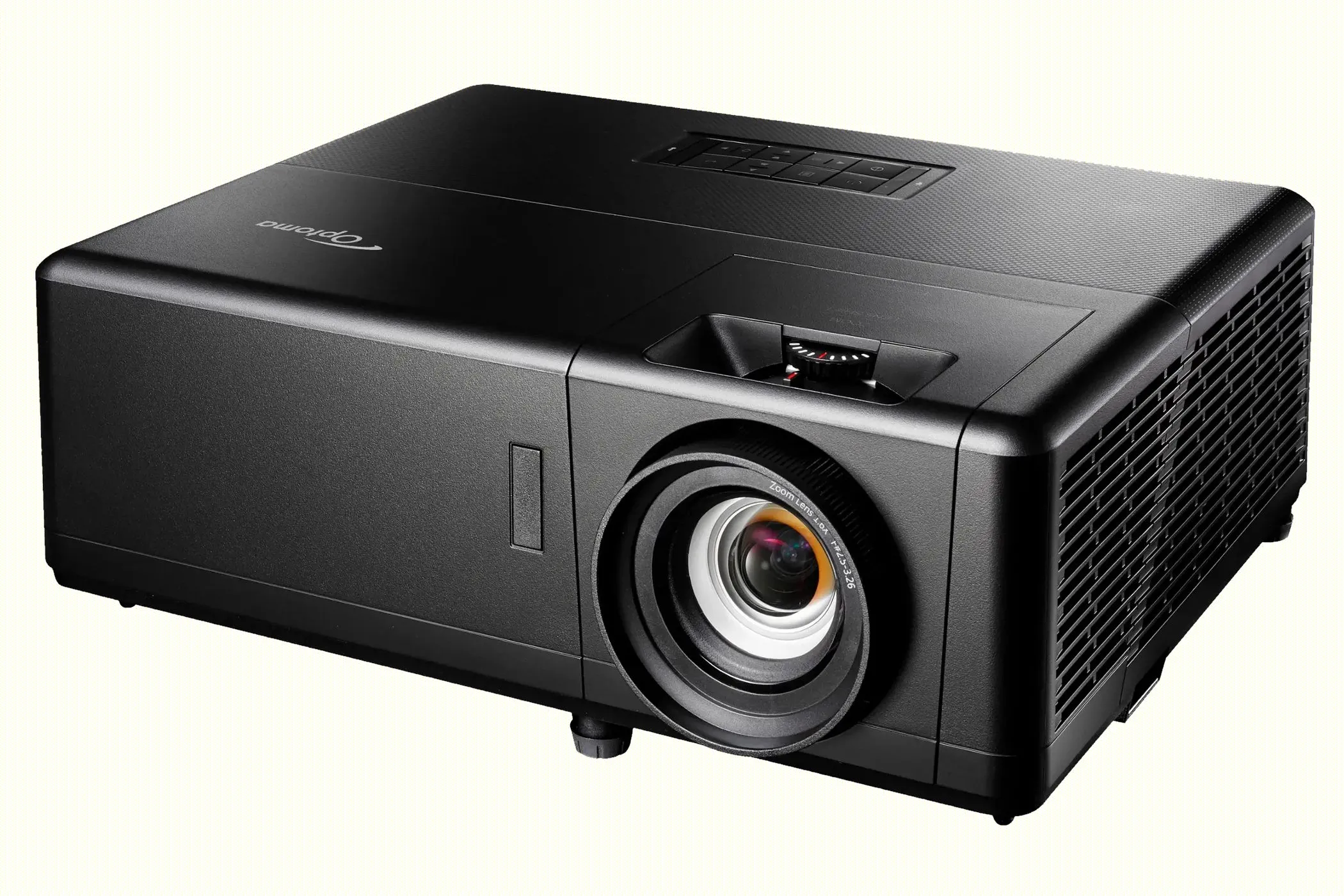 Máy chiếu 4K Laser Optoma UHZ55 màu đen, cho hình ảnh chất lượng cao