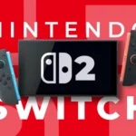 Máy chơi game Nintendo Switch 2 hiển thị logo của hãng trên màn hình