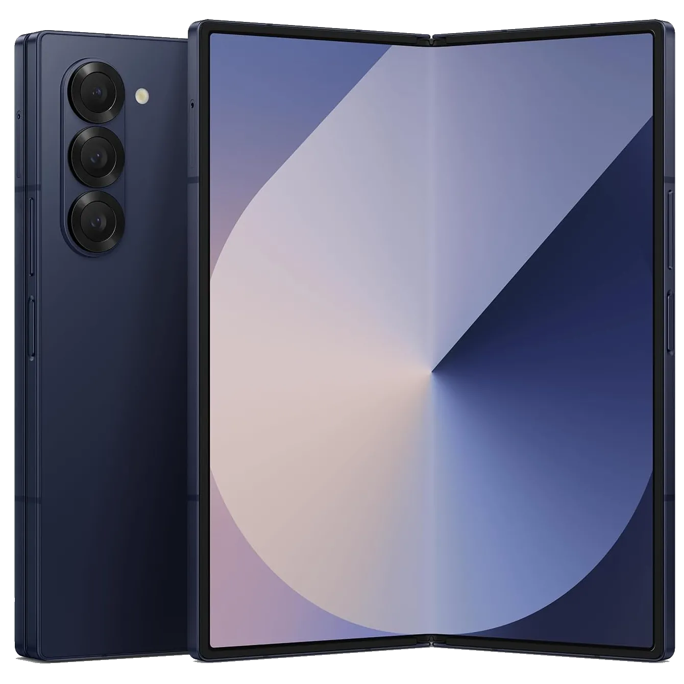 Người dùng đang làm việc trên màn hình gập bên trong của Samsung Galaxy Z Fold 6, sử dụng bút S Pen.