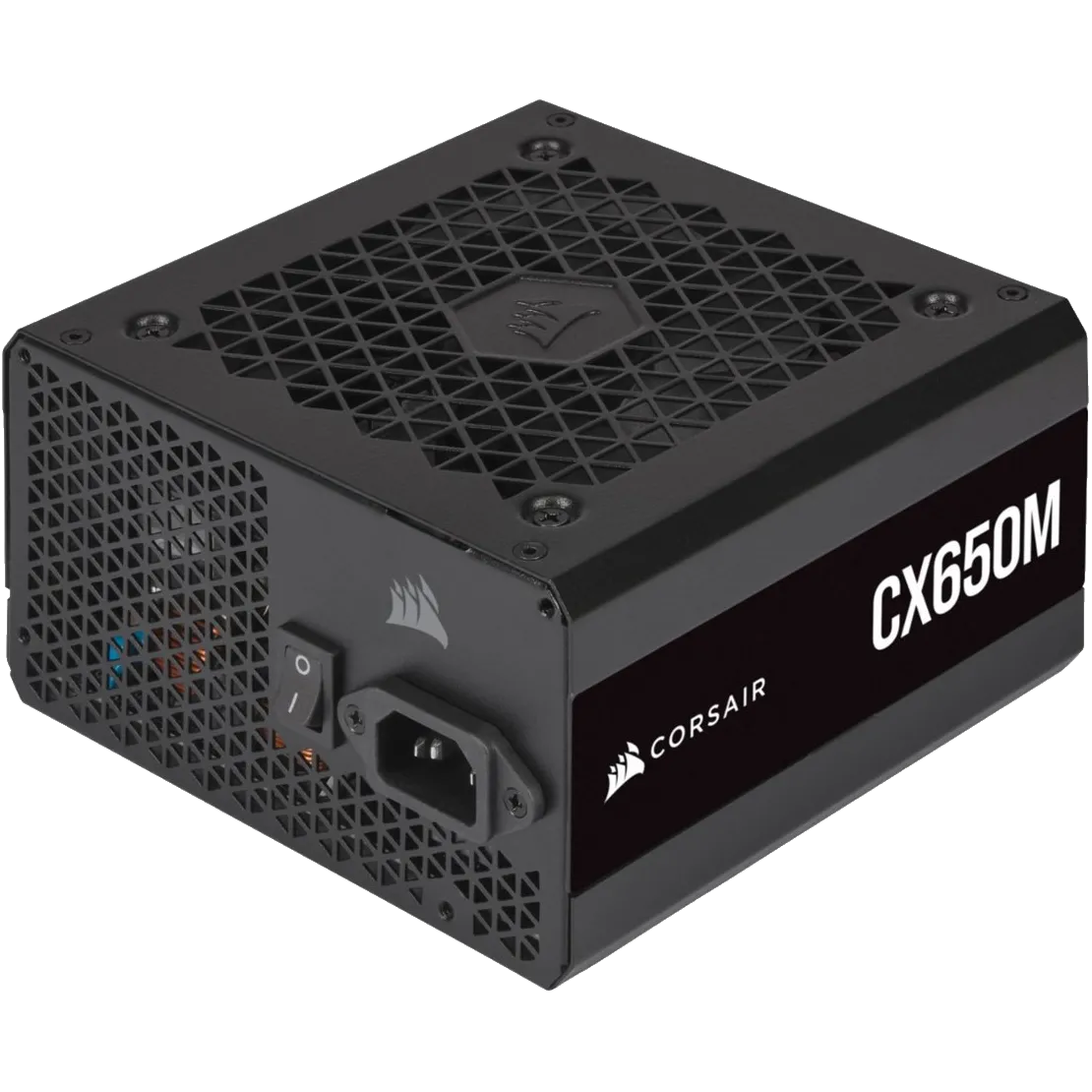 Nguồn máy tính Corsair CX650M, một bộ nguồn ATX bán module có thể sử dụng cho eGPU enclosure.