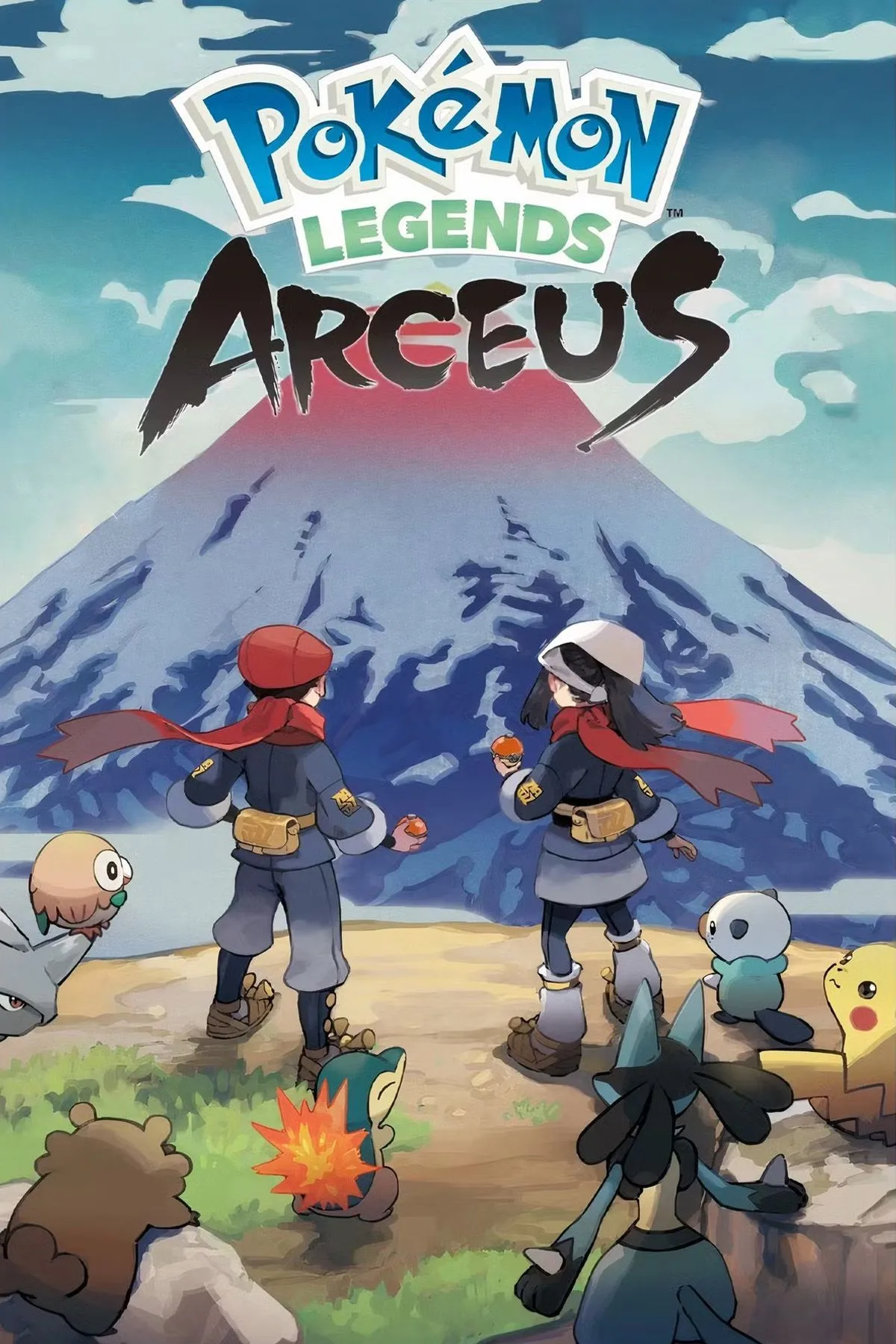 Nhân vật chính khám phá thế giới mở rộng lớn trong Pokémon Legends: Arceus