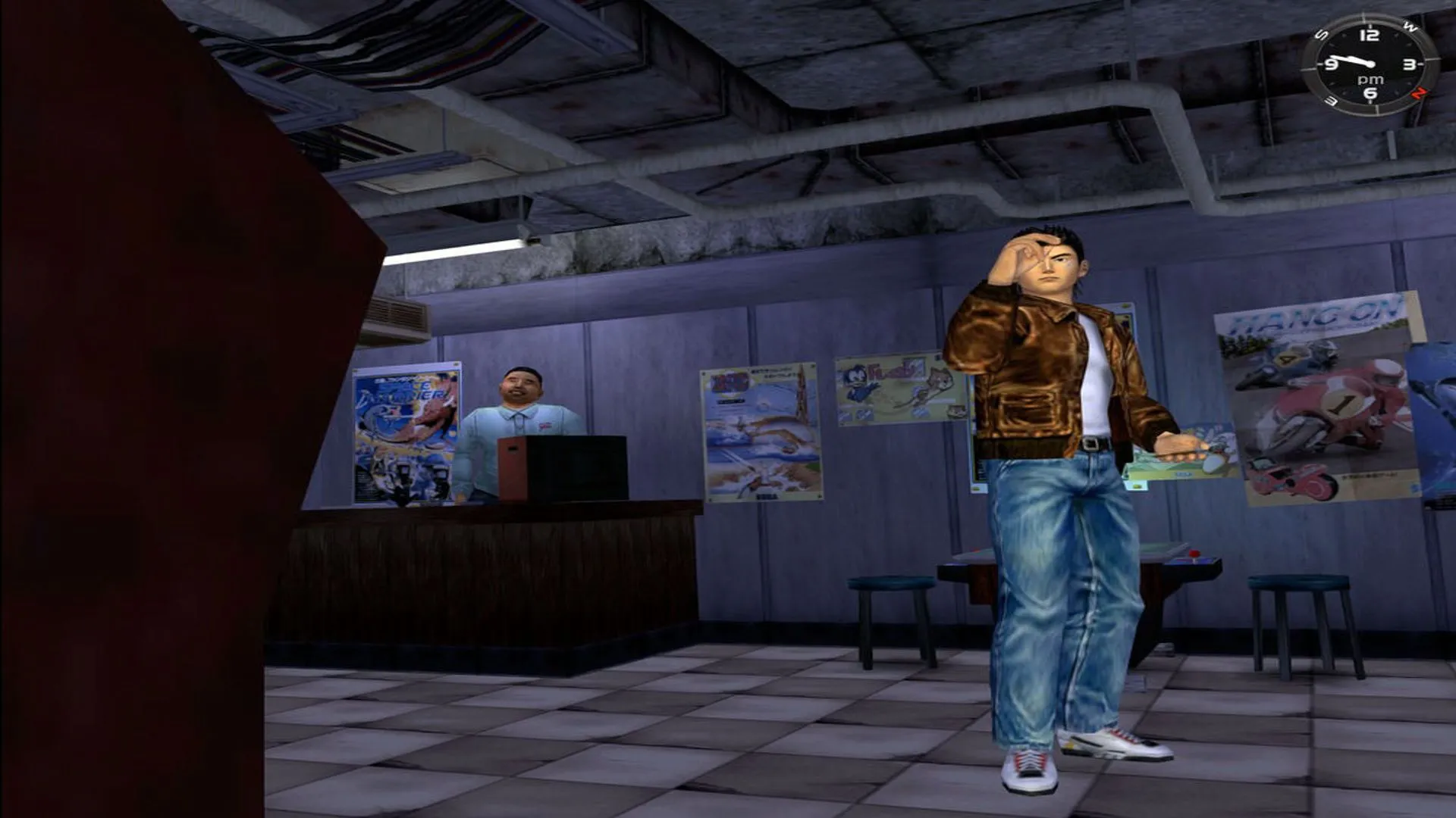 Nhân vật Ryo Hazuki trong tựa game kinh điển Shenmue