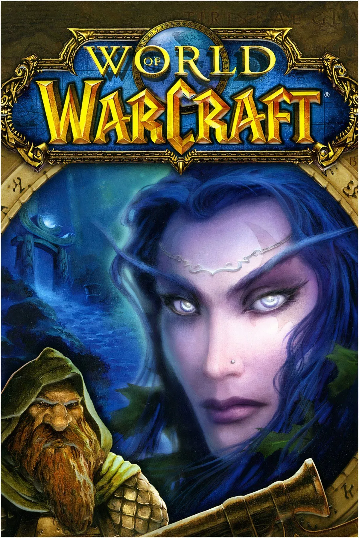 Nhóm người chơi trong World of Warcraft chiến đấu với quái vật trong môi trường giả tưởng rộng lớn