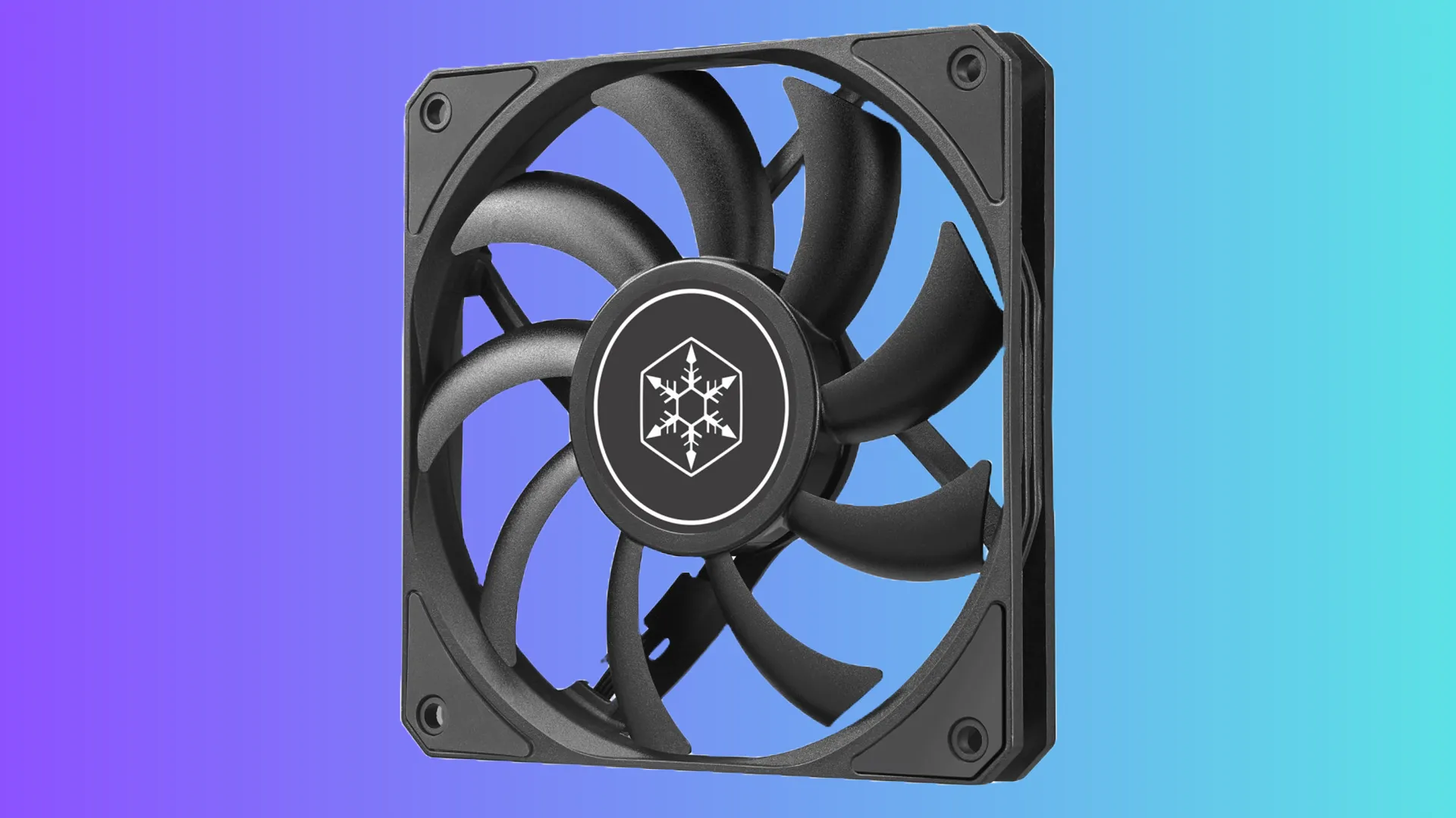 Quạt tản nhiệt PC SilverStone Technology Air Slimmer 120 với thiết kế siêu mỏng, lý tưởng cho các case PC Mini ITX