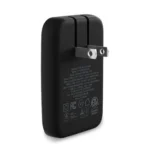 Sạc tường Satechi OntheGo 67W màu đen với thiết kế siêu mỏng và chân gập tiện lợi