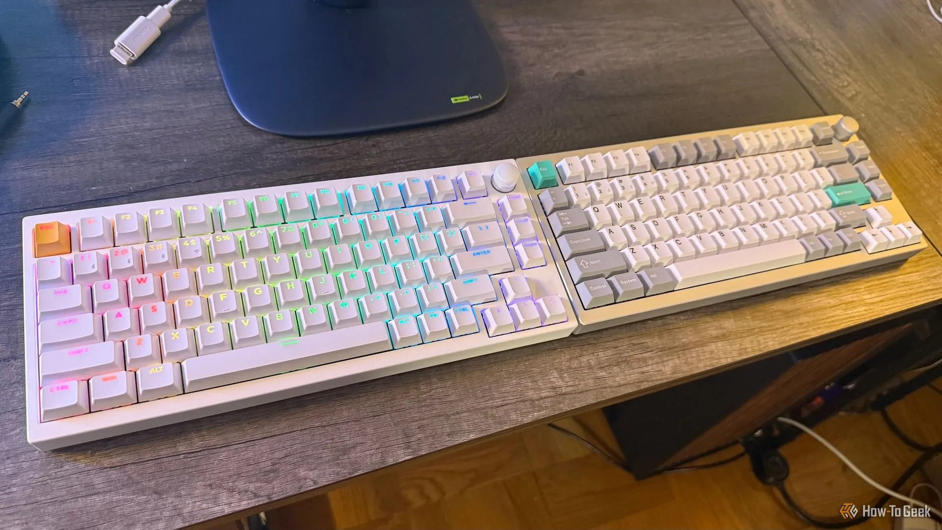 So sánh thiết kế giữa bàn phím Lemokey P1 HE và Lemokey P1 Pro