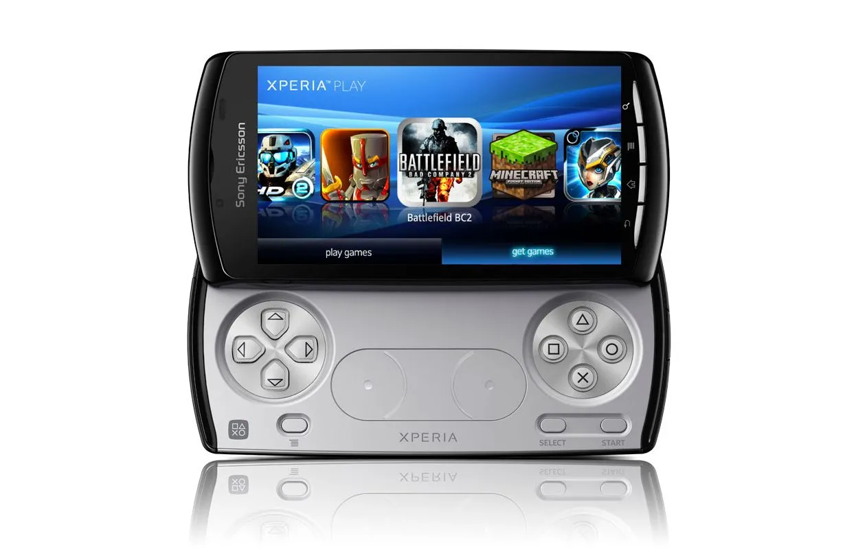 Sony Ericsson Xperia Play với bàn phím trượt tích hợp bộ điều khiển chơi game PlayStation.