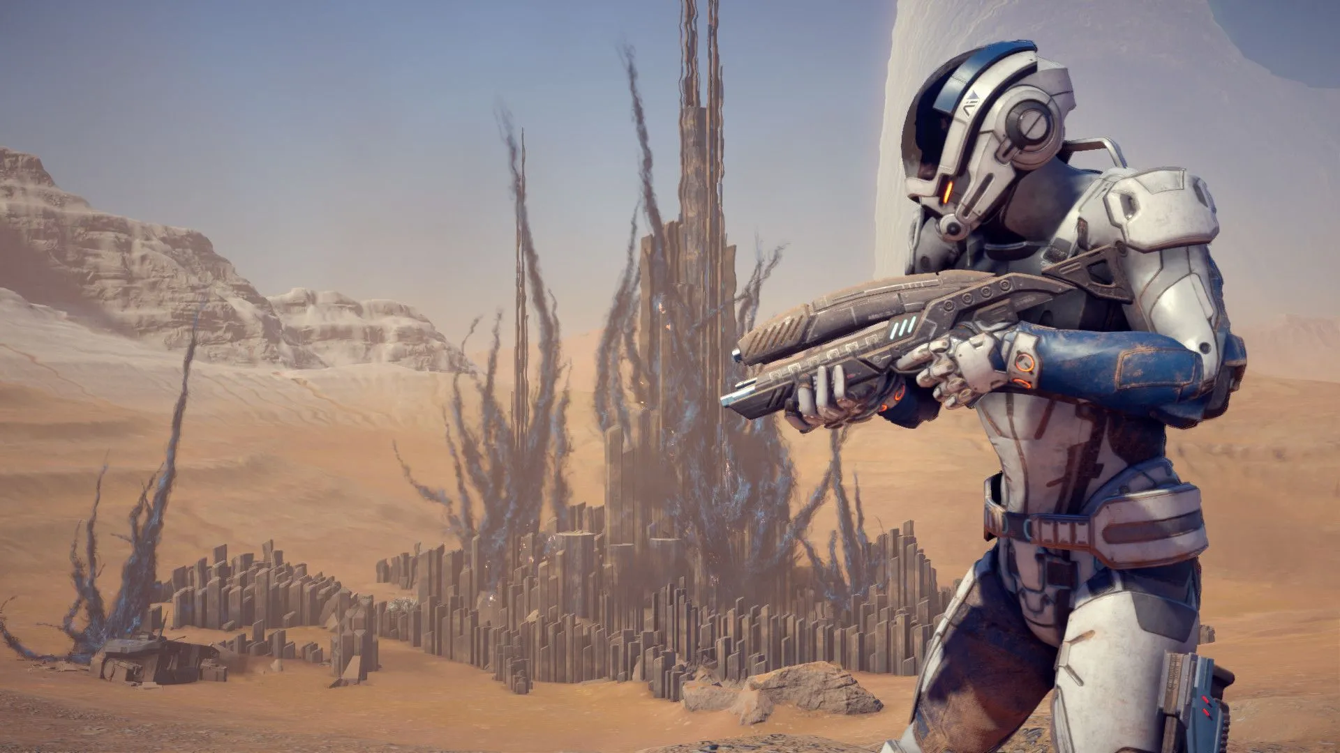 Tàu vũ trụ khám phá thiên hà rộng lớn trong Mass Effect