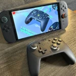 Tay cầm chơi game Nintendo Switch 2 Pro Controller màu đen.