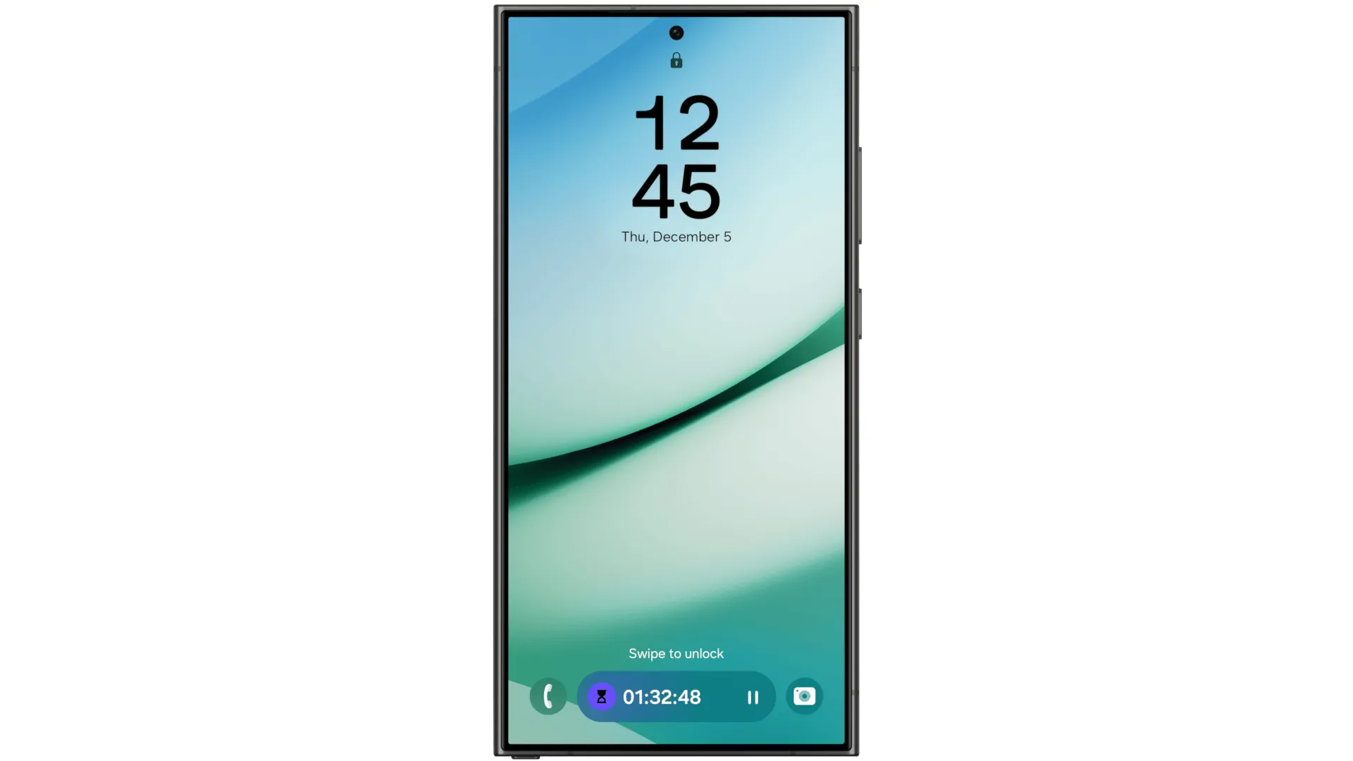 Thanh Now Bar mới trên Samsung One UI 7 hiển thị thông báo và điều khiển nhạc trên màn hình khóa.