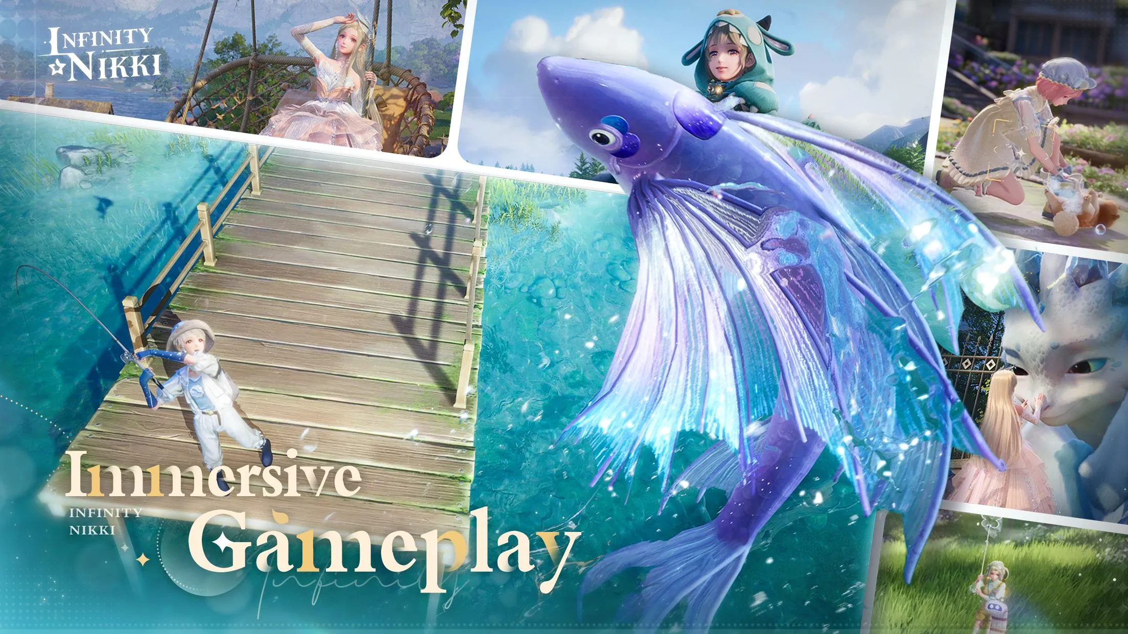 Thế giới Miraland rộng lớn và thơ mộng trong game phiêu lưu Infinity Nikki