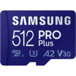 Thẻ nhớ Samsung PRO Plus 512GB đi kèm với đầu đọc USB