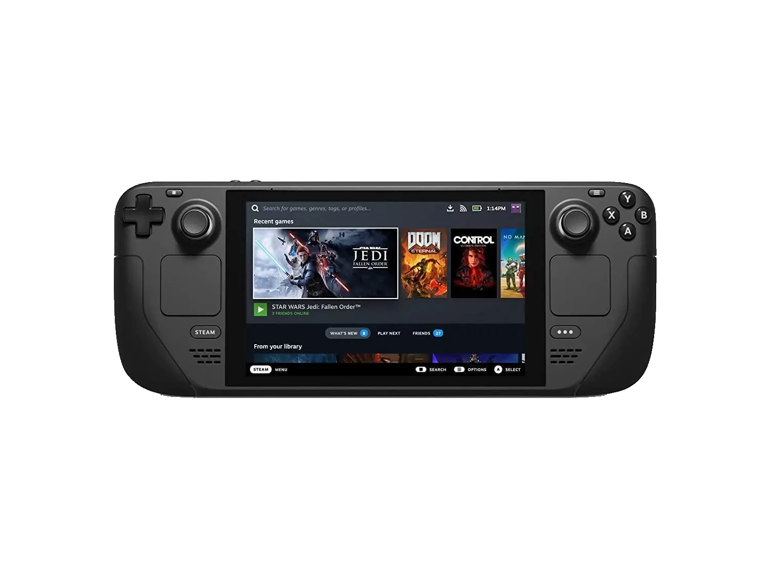 Thiết bị chơi game cầm tay Steam Deck của Valve