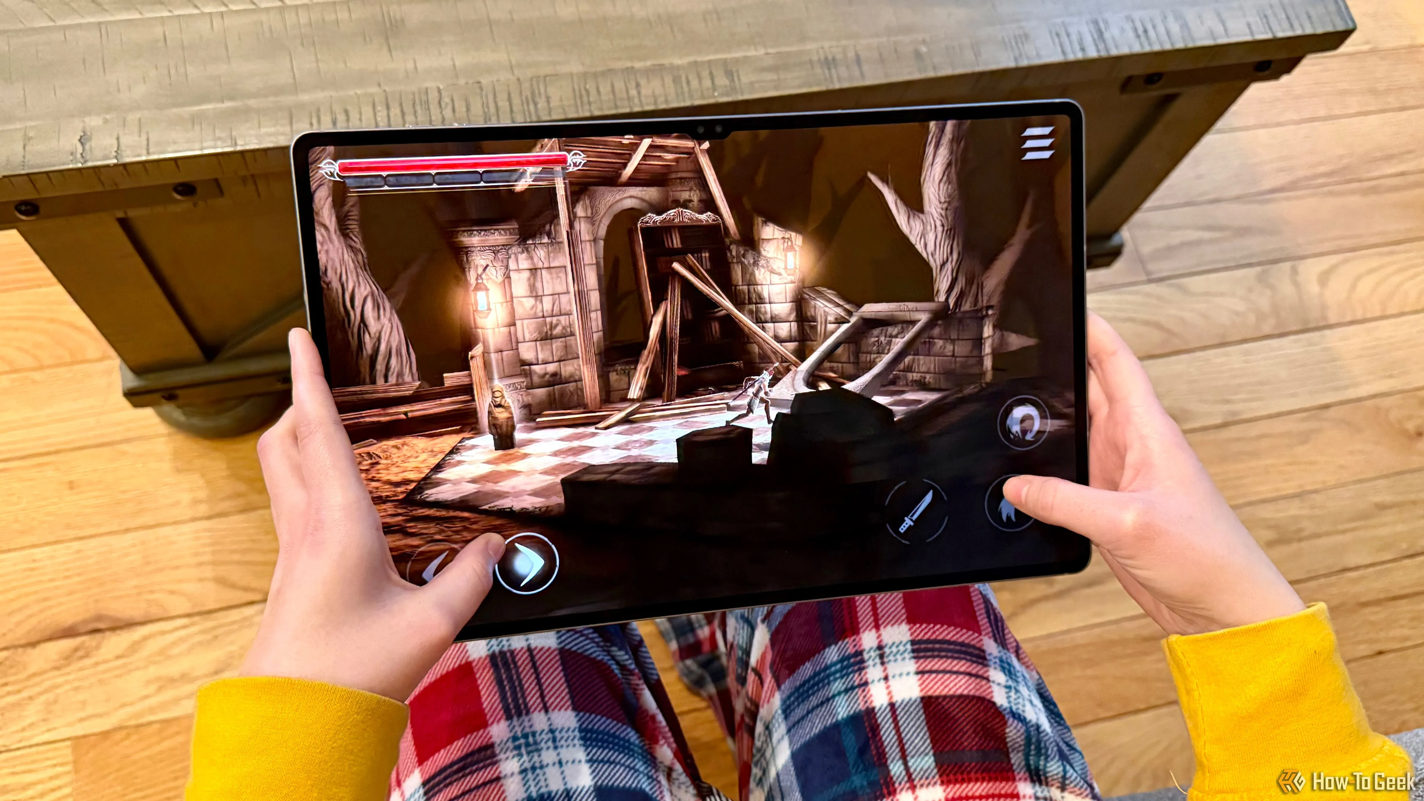 Trải nghiệm chơi game Grimvalor trên màn hình lớn Samsung Galaxy Tab S10 Ultra