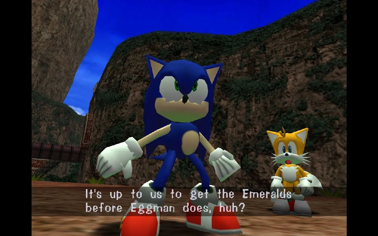 Tựa game Sonic Adventure của Dreamcast đang chạy mượt mà trên Steam Deck