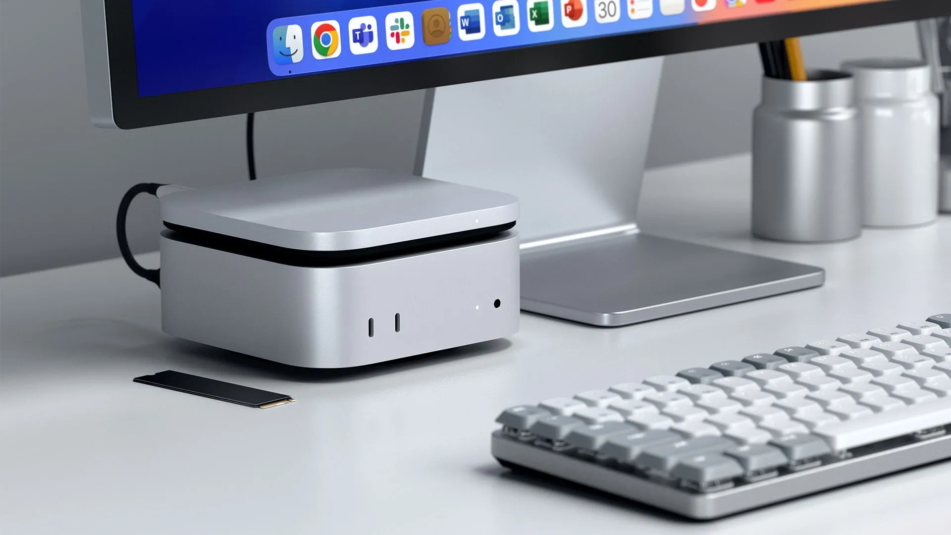 Vỏ ổ cứng NVMe USB4 siêu mỏng của Satechi