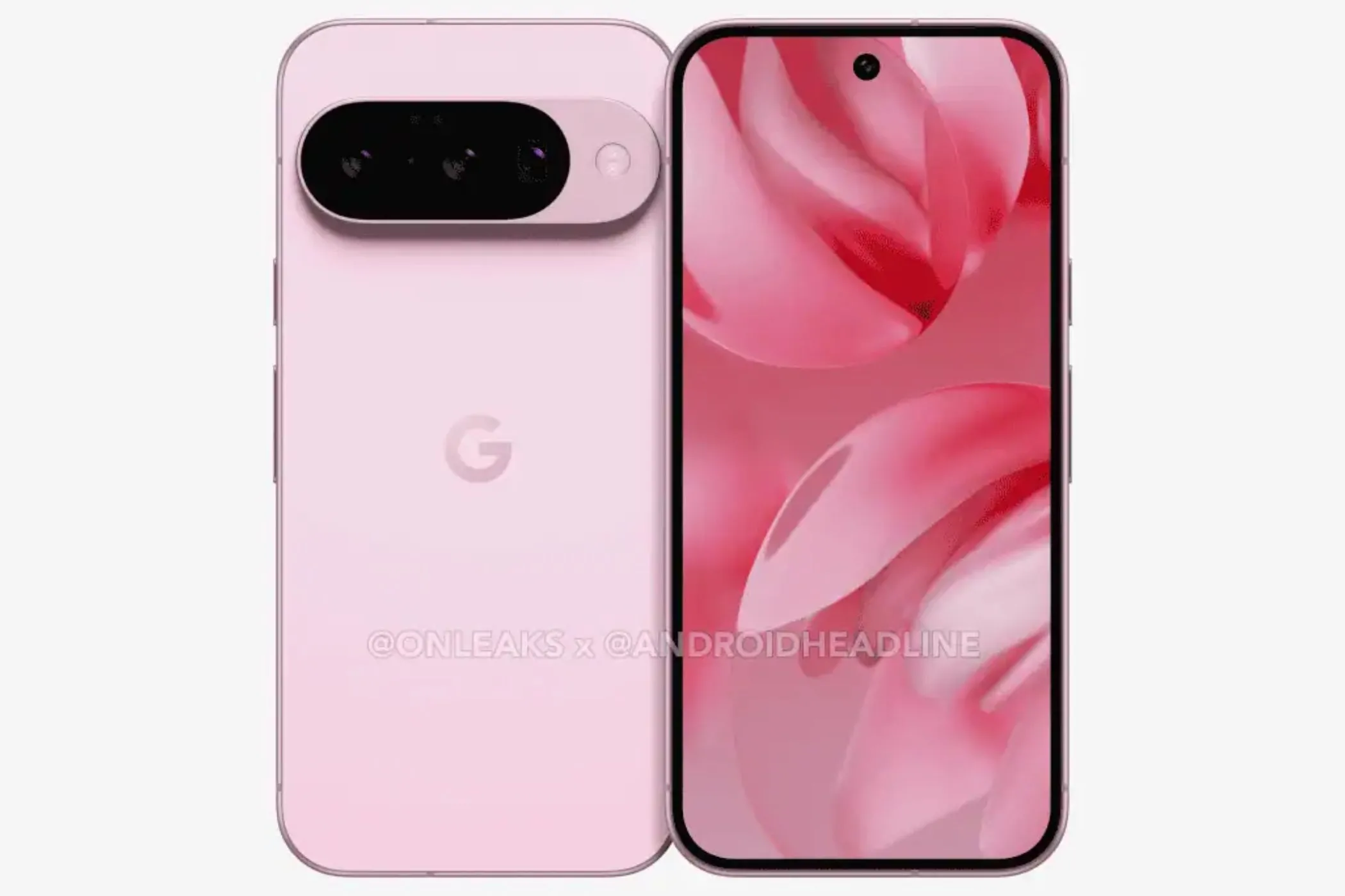 Bản thiết kế (render) của Google Pixel 10