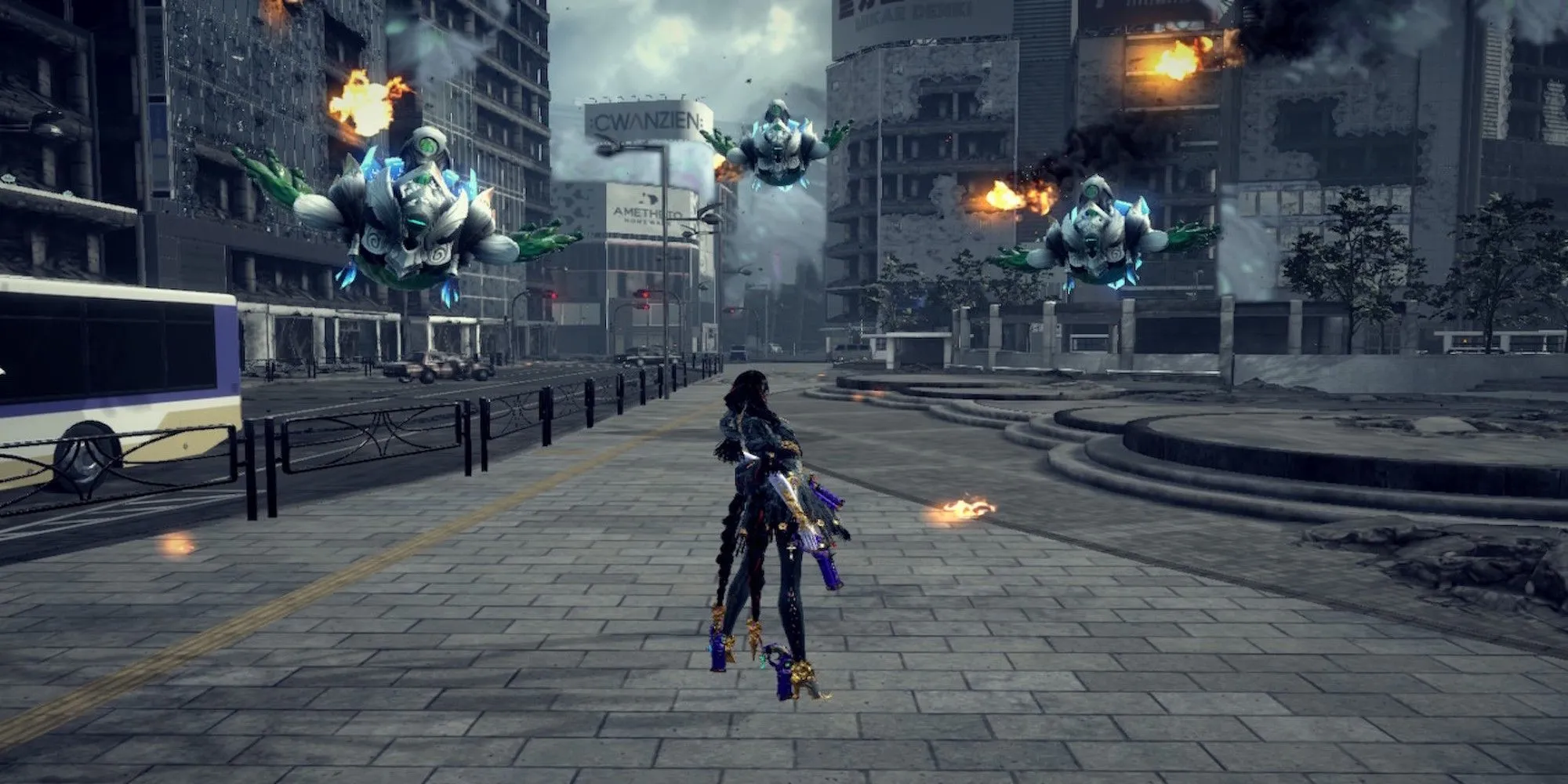 Bayonetta 3 chiến đấu trong môi trường đồ họa bị giảm chất lượng để duy trì khung hình trên Switch