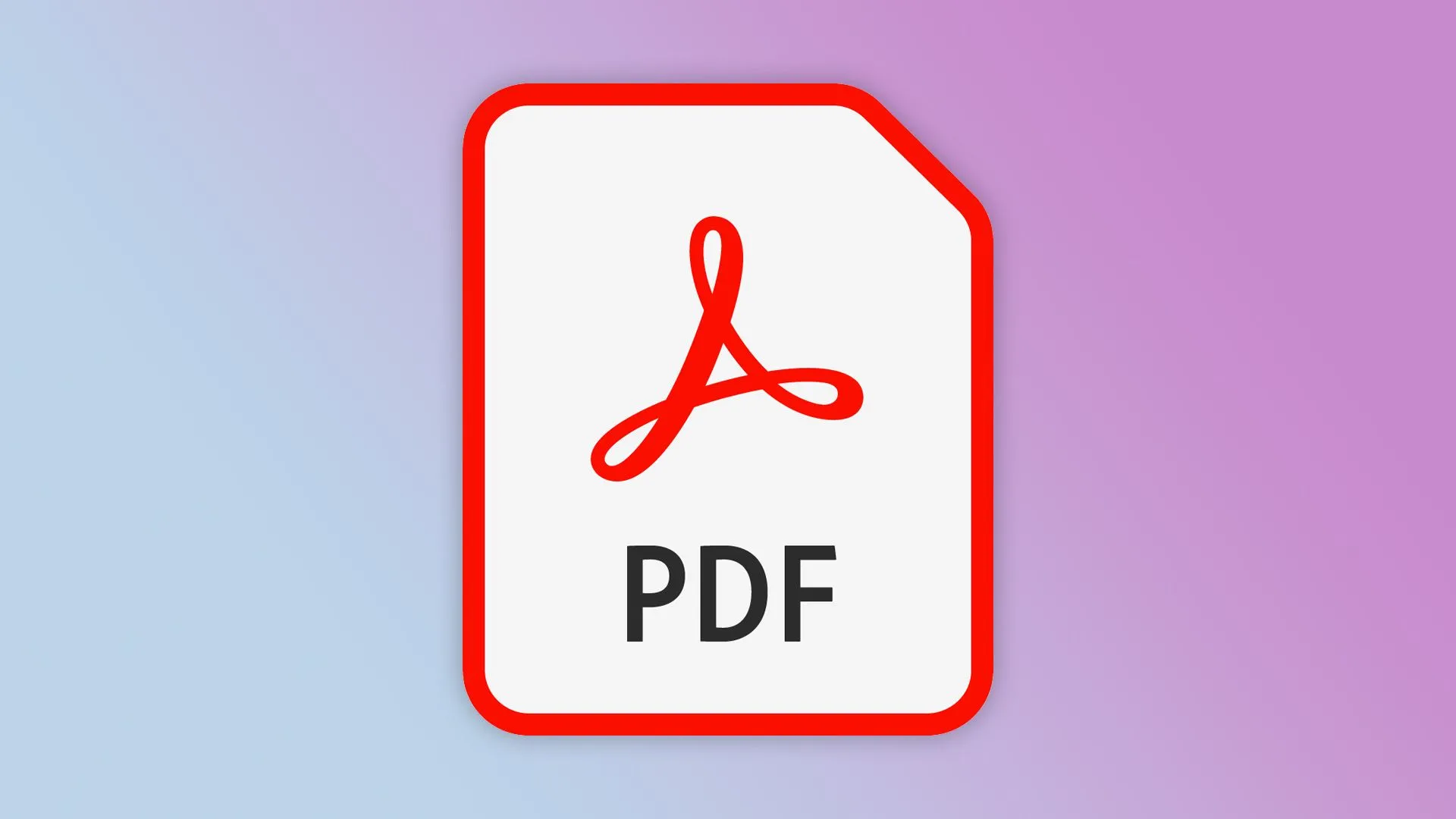 Biểu tượng tệp PDF, minh họa cho tính năng đính kèm tài liệu PDF trực tiếp vào Google Keep