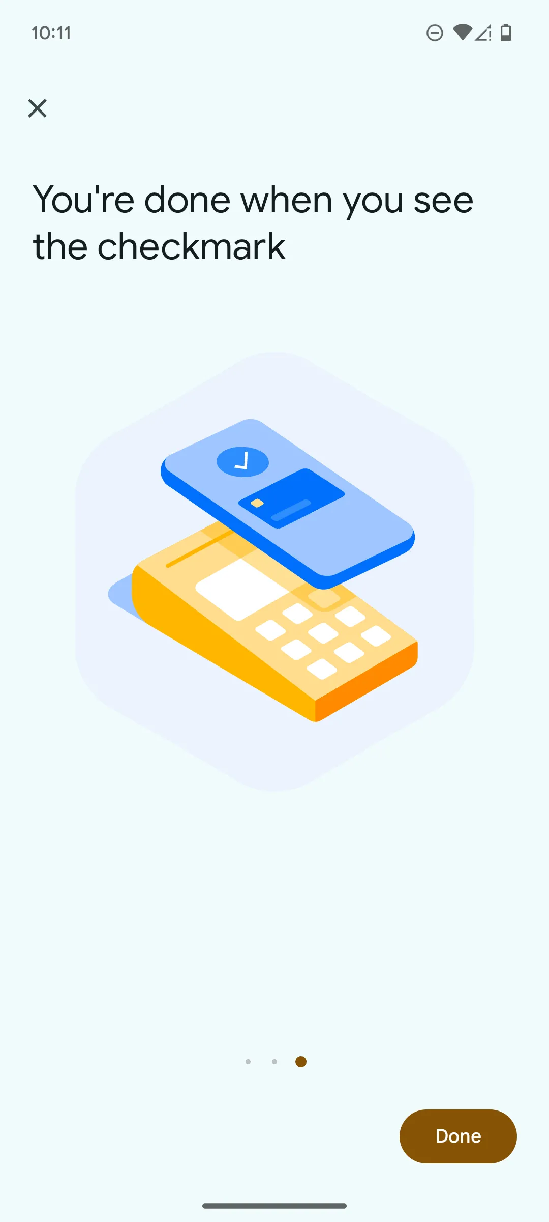 Bước 3 thanh toán qua Google Wallet: Giao dịch thành công