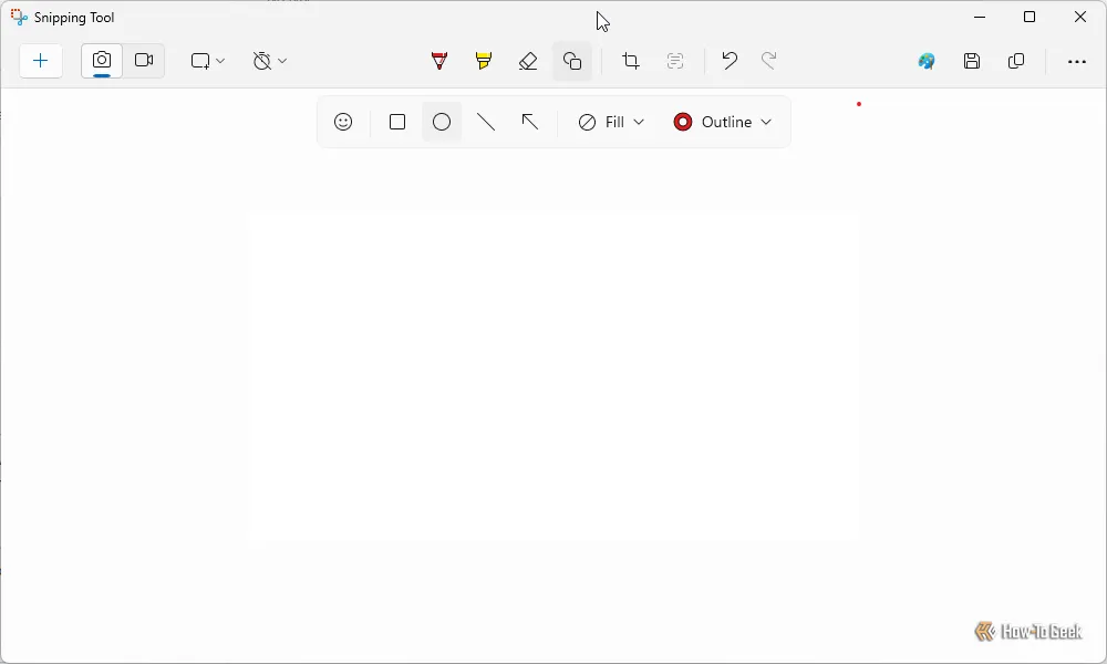 Các công cụ chỉnh sửa hình ảnh cơ bản trong Windows Snipping Tool